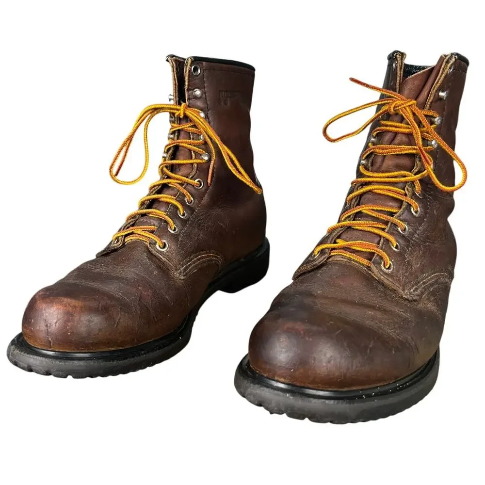 Vintage Red Wing Men’s 2233 Supersole Brown Leather Work Boot Size 10.5 D